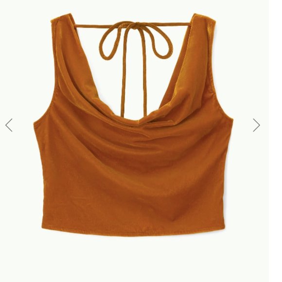 NWT STAUD VIVIANNE TOP OCHER - MEDIUM - Picture 2 of 8